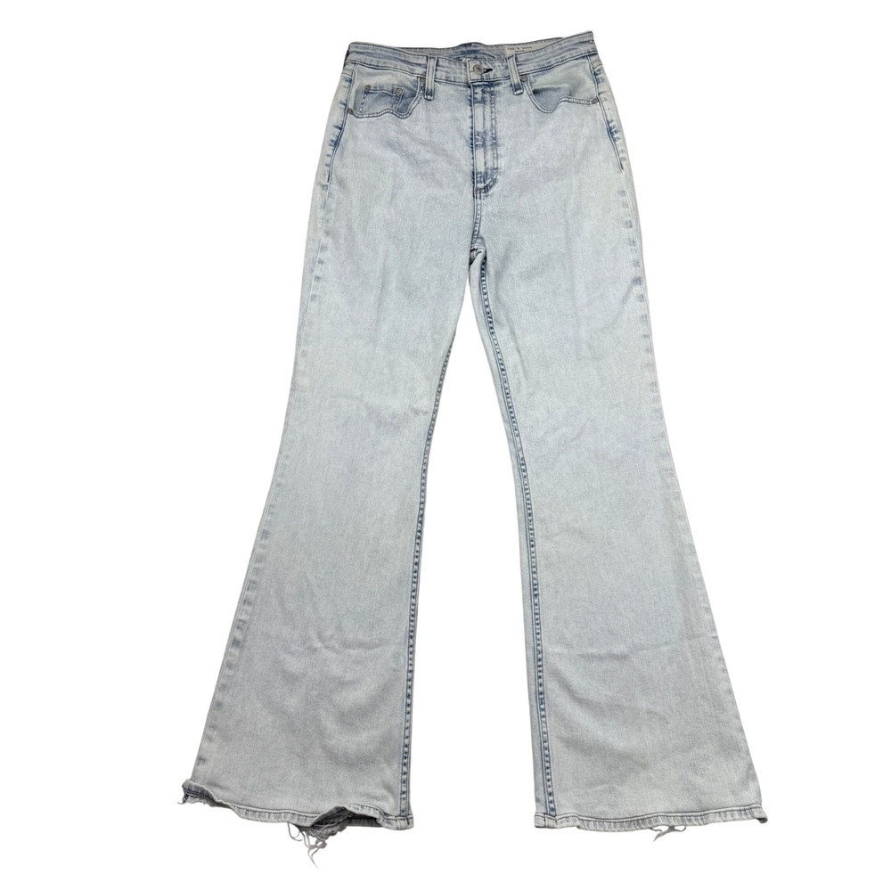 Rag & Bone Casey High Rise Flare Jeans Light Wash Size 31x32
